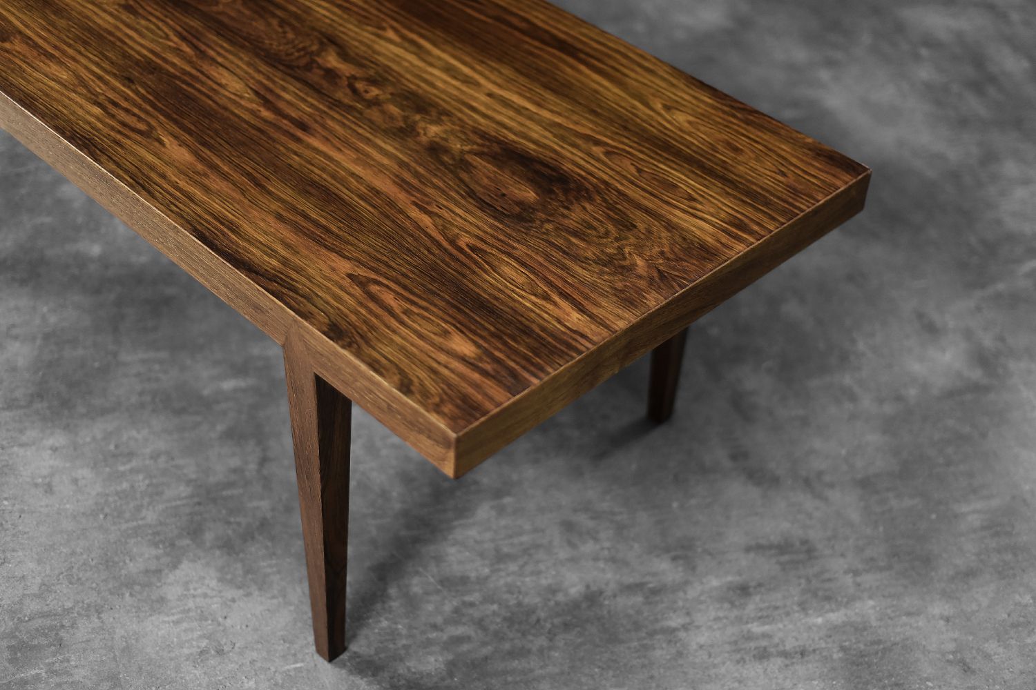 photo furniture Vintage Danish Rosewood Coffee Table By Severin Hansen For Haslev Møbelfabrik, 1960s