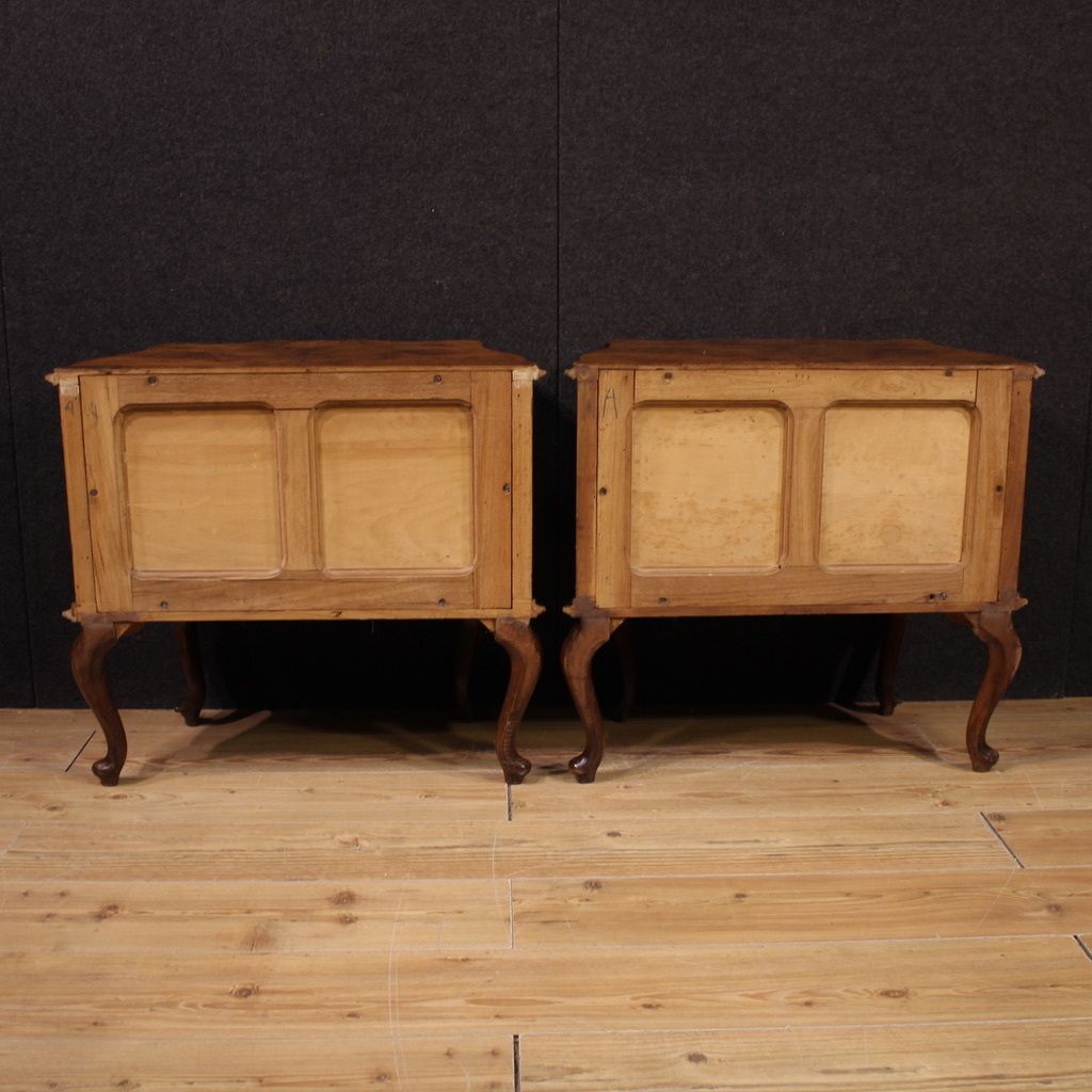 Pair Of 20th Century Venetian Bedside Tables photo vinterior