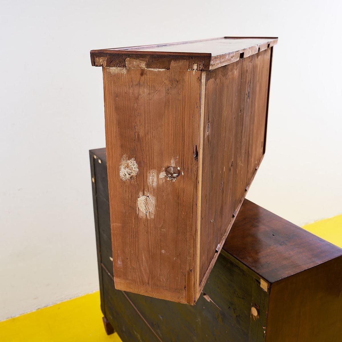 photo buy Antique Folding Chest Of Drawers With Inlaid Decorations