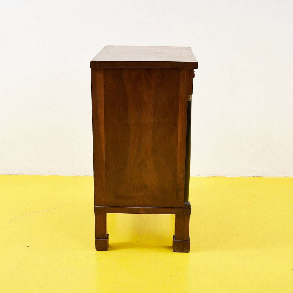 Antique Empire Bedside Table, 1800s photo vintage