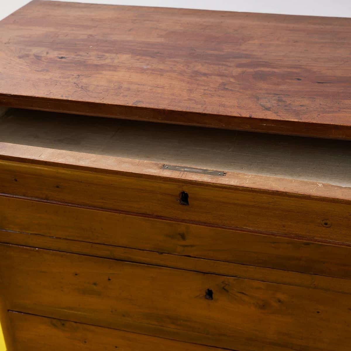 Vintage Style Wooden Chest Of Drawers photo vinterior