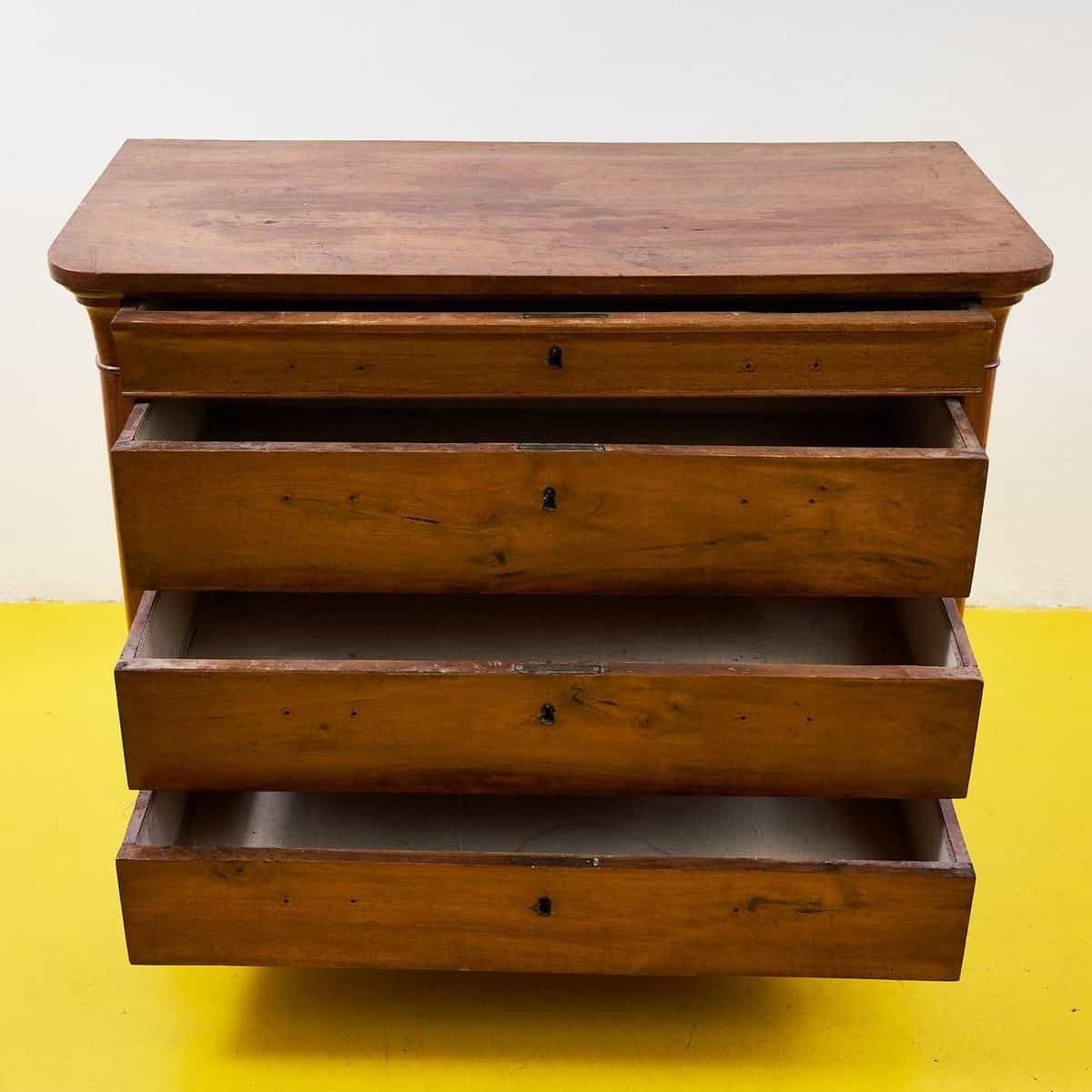580.0 Vintage Style Wooden Chest Of Drawers photo