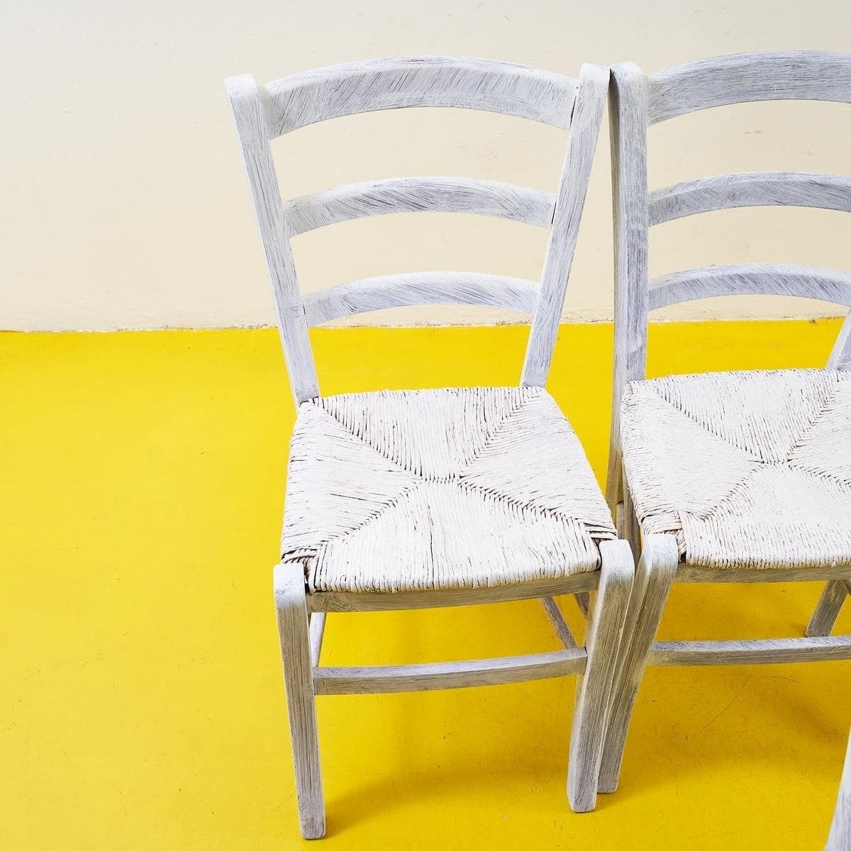 Elegant Rustic Style Chairs 4 Pieces photo for sale