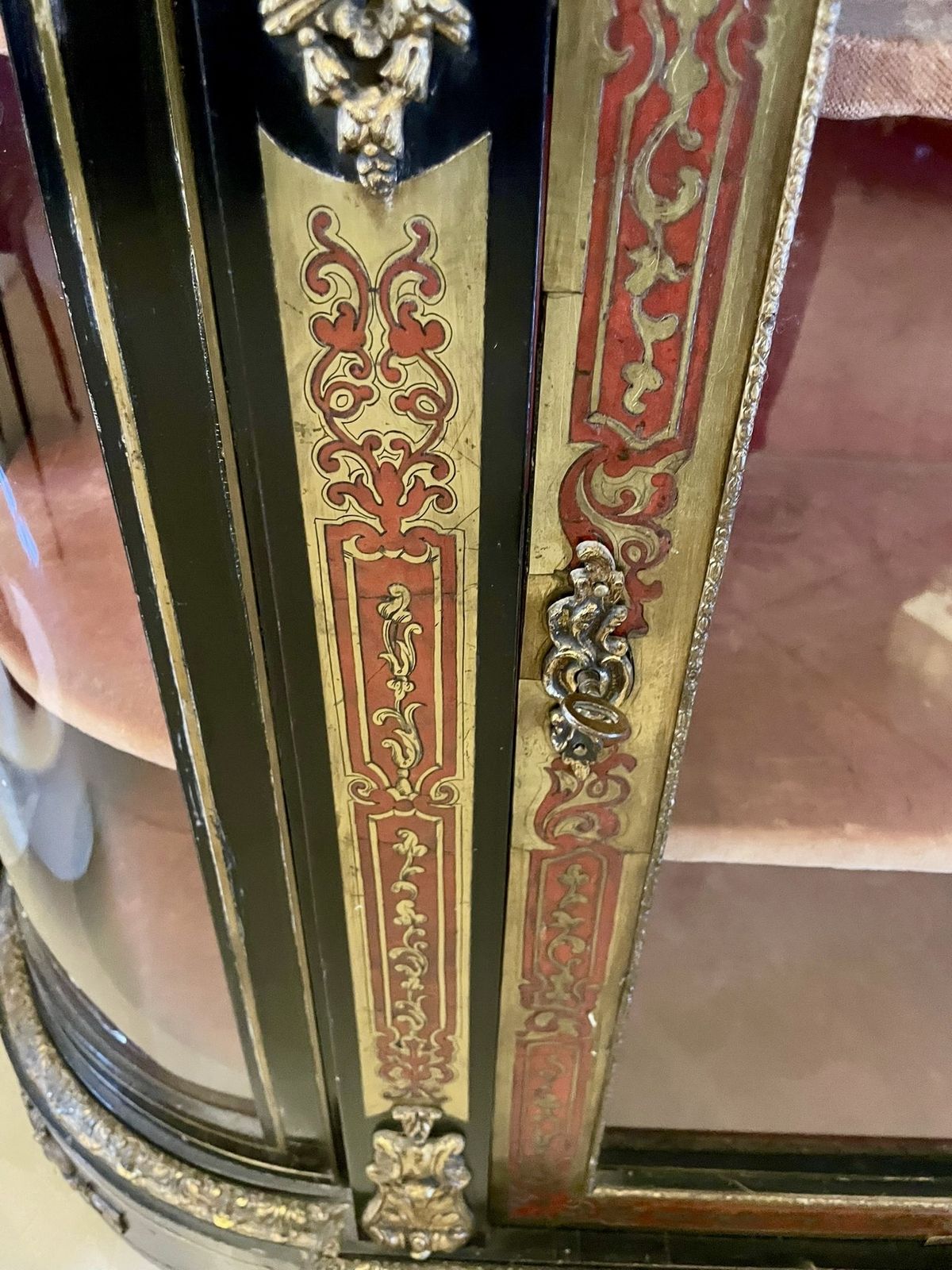 Antique French Boulle Display Cabinet photo buy