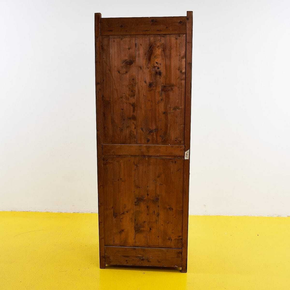 Furniture Ancient Rustic Wooden Wardrobe photo