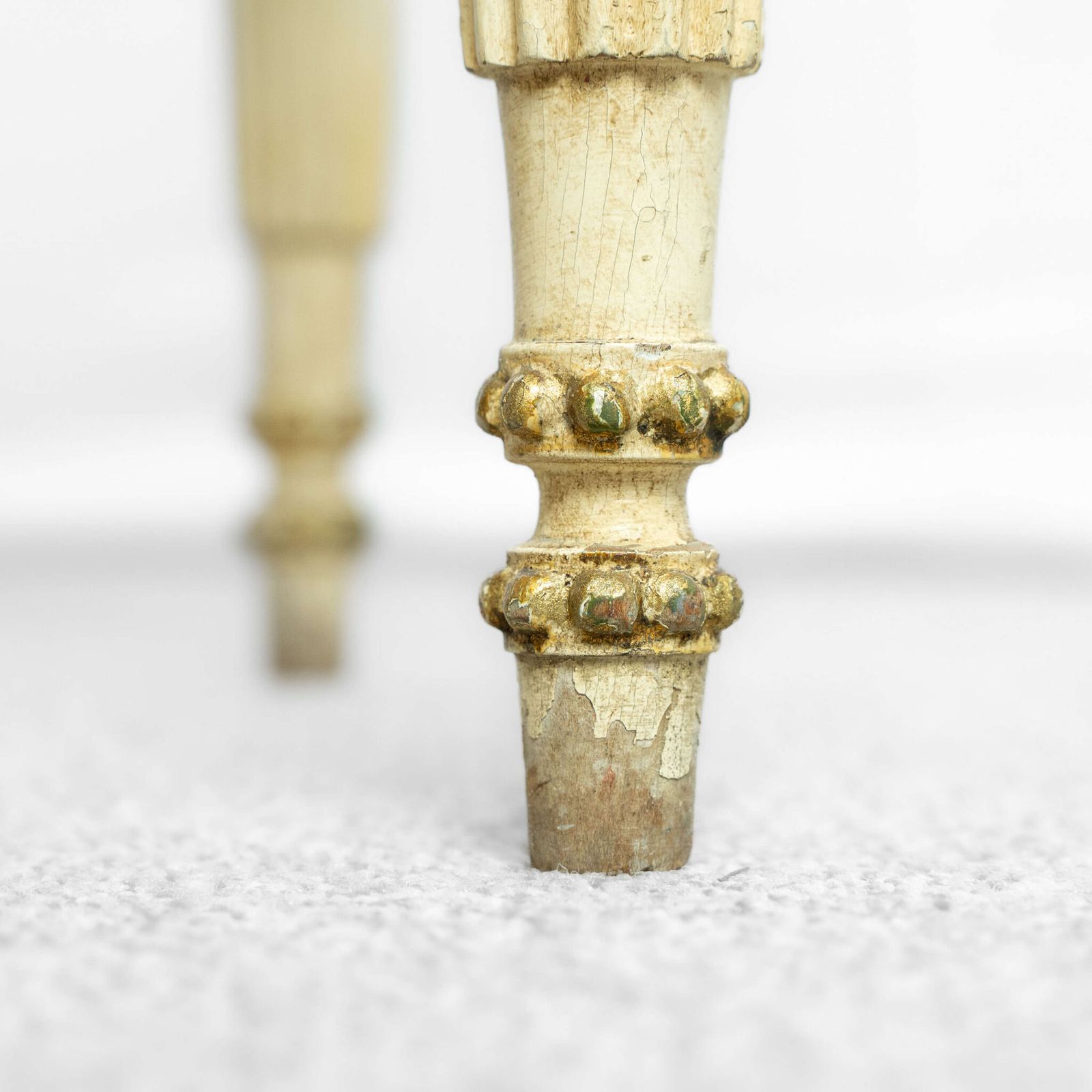 Pair Of French Gilt Window Seats /Benches photo Furniture