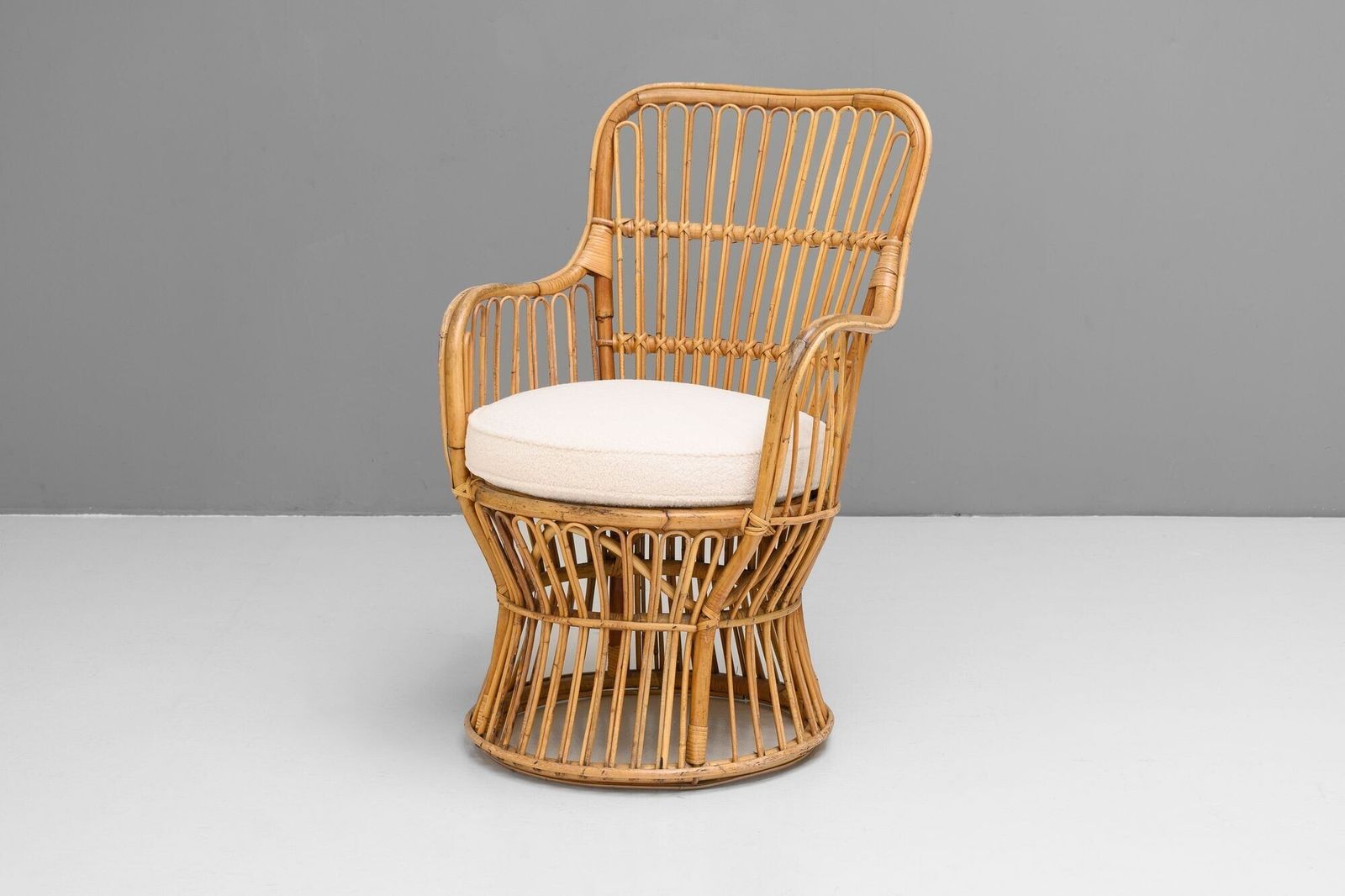 Pair Of Cane Armchairs photo for sale
