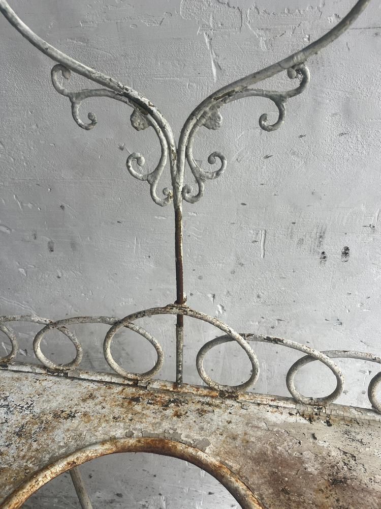 Antique French Wrought Iron Washstand, 19th Century photo Furniture