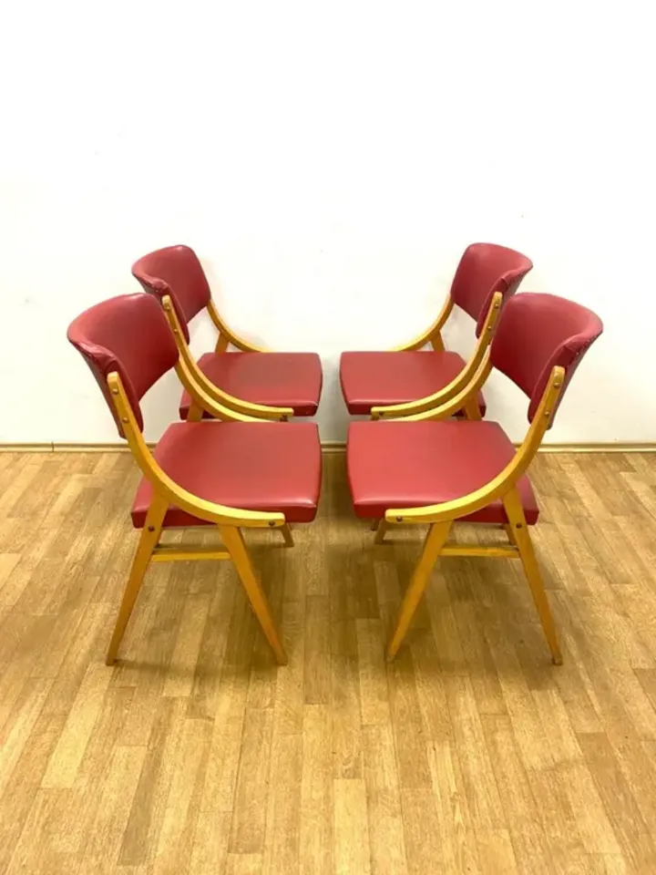 photo for sale Set Of 4 Chairs, Ludvík Volák, 1970s, Czechoslovakia