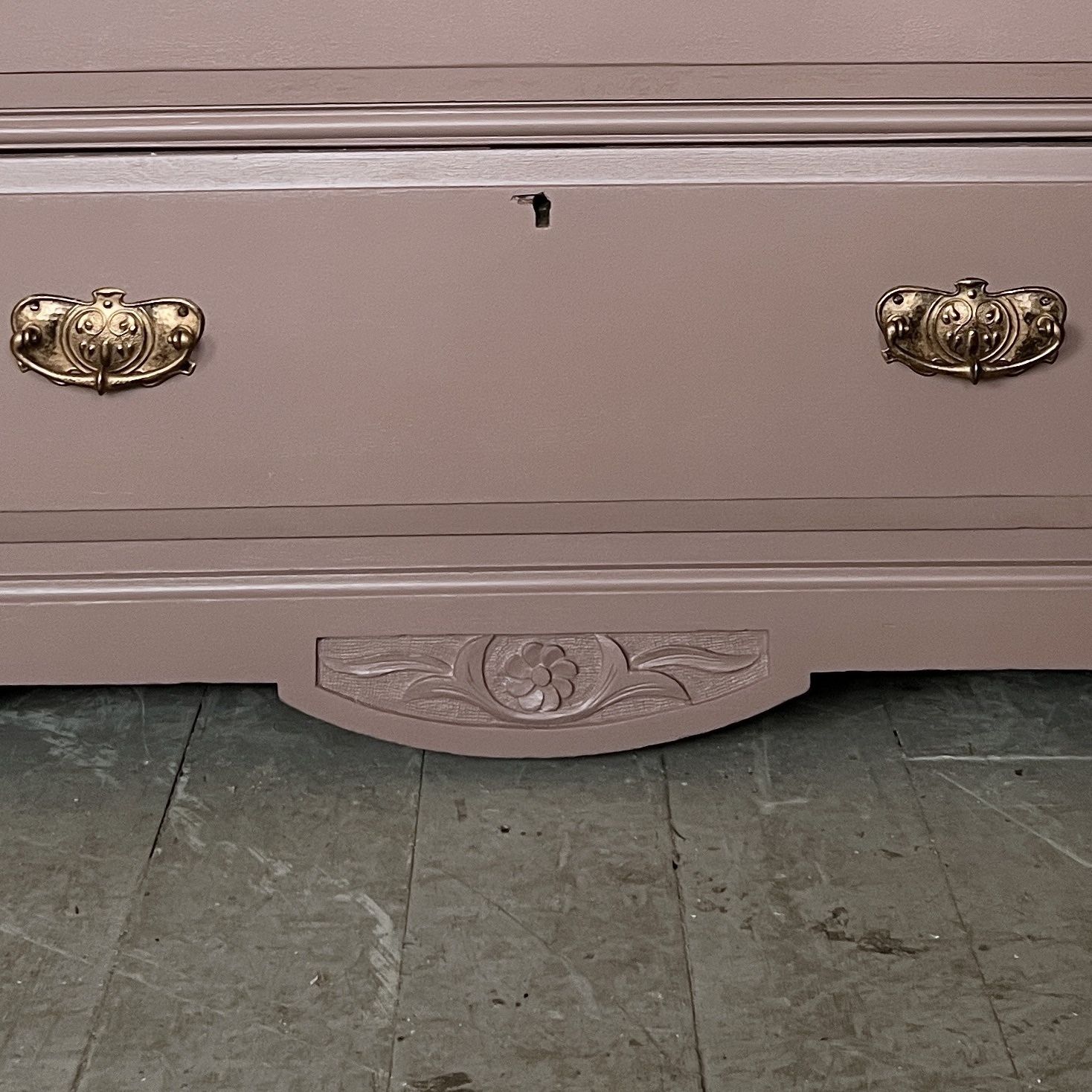Newly Painted Chest Of Drawers photo vintage