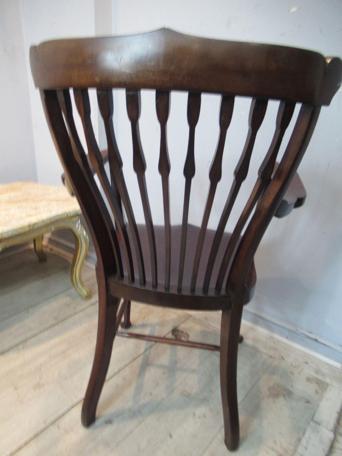 photo furniture Mahogany   Edwardian   Desk Type  Arm Chair