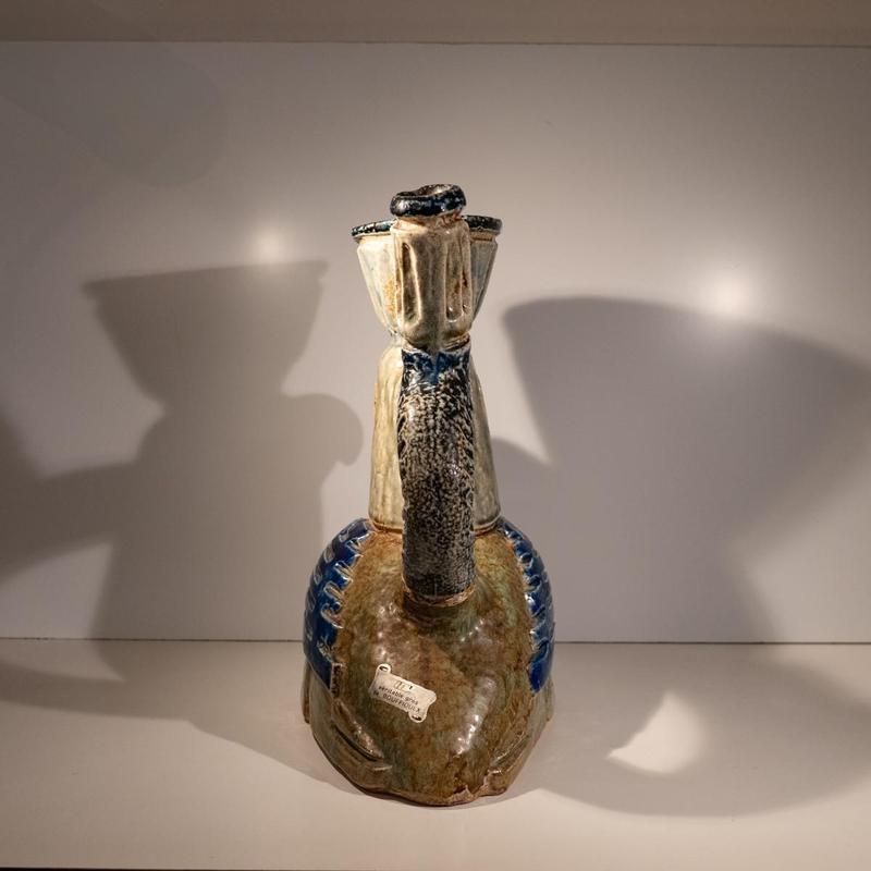 photo buy Vase In Stoneware Ceramic By Jules Guerin Bouffioulx, 1950s