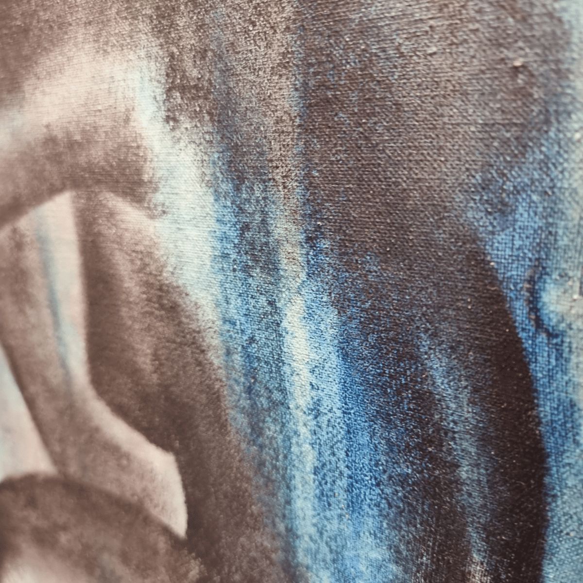 Vintage Painting With Naked Lady photo vinterior