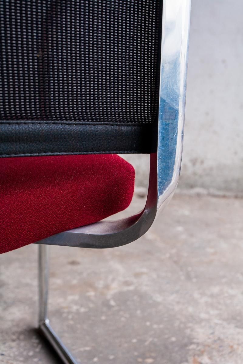 Vintage Office Chair In Aluminum photo buy