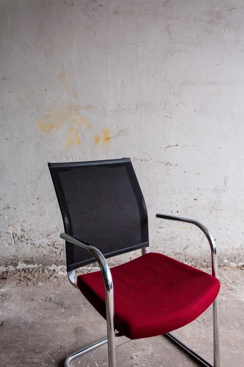 photo vinterior Vintage Office Chair In Aluminum