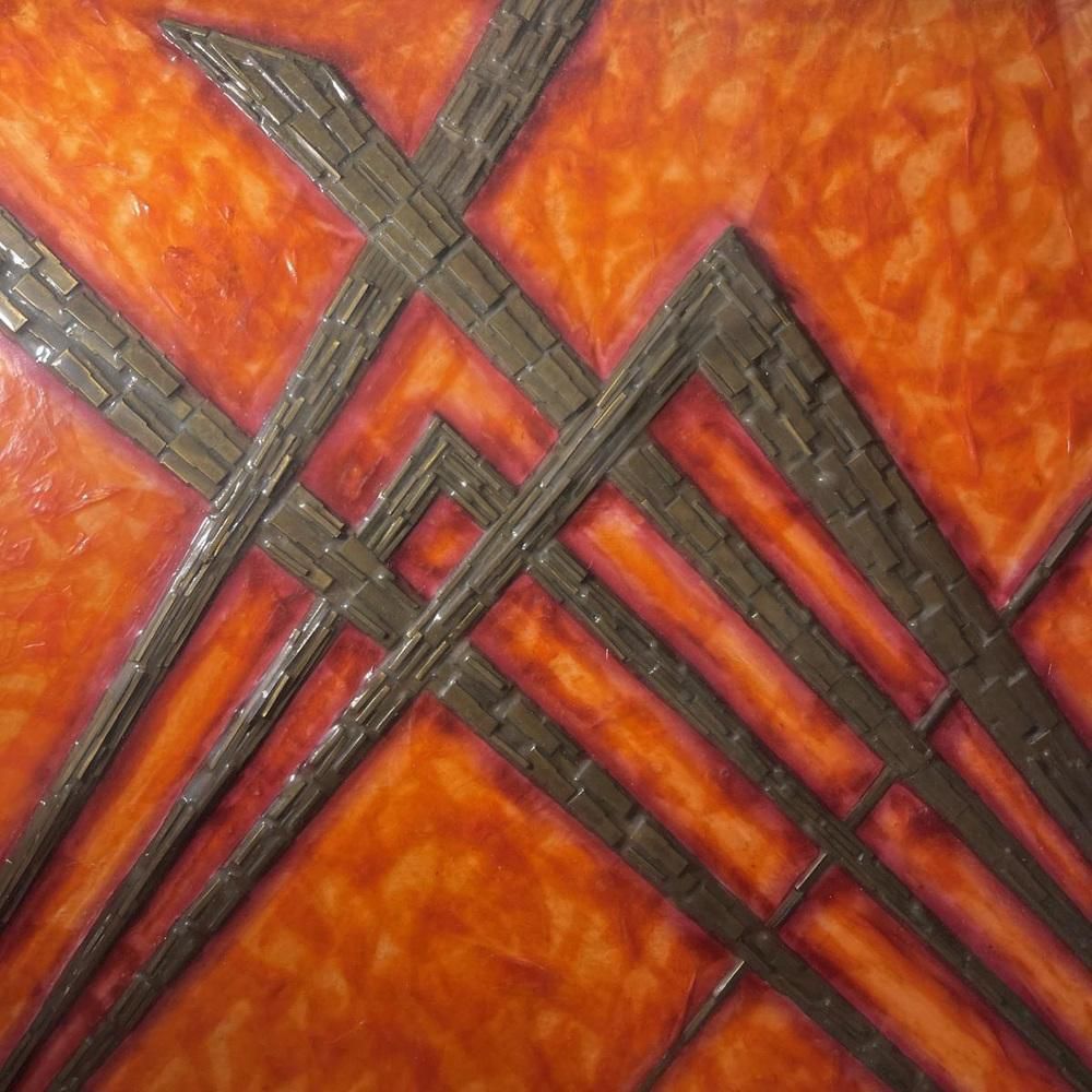Antonio Secci, Brutalistische Abstracte Compositie, Mixed Media Op Paneel, 1969 photo 834.0