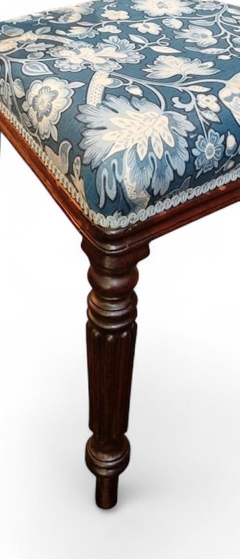 Antique Regency Mahogany Carved Bar Back Chair / C.1820 / Free Delivery photo furniture