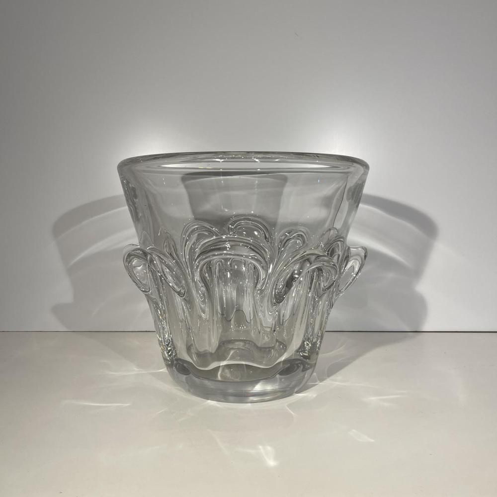 Crystal Champagne Bucket By Antonio And Guido Bon For Val Saint Lambert, 1950s 1960s photo 1000.0