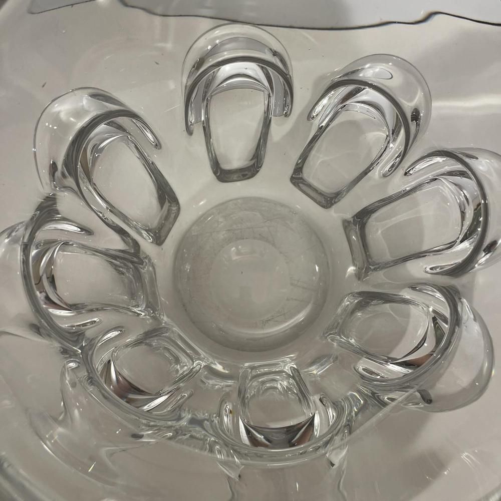 Crystal Champagne Bucket By Antonio And Guido Bon For Val Saint Lambert, 1950s 1960s photo vintage