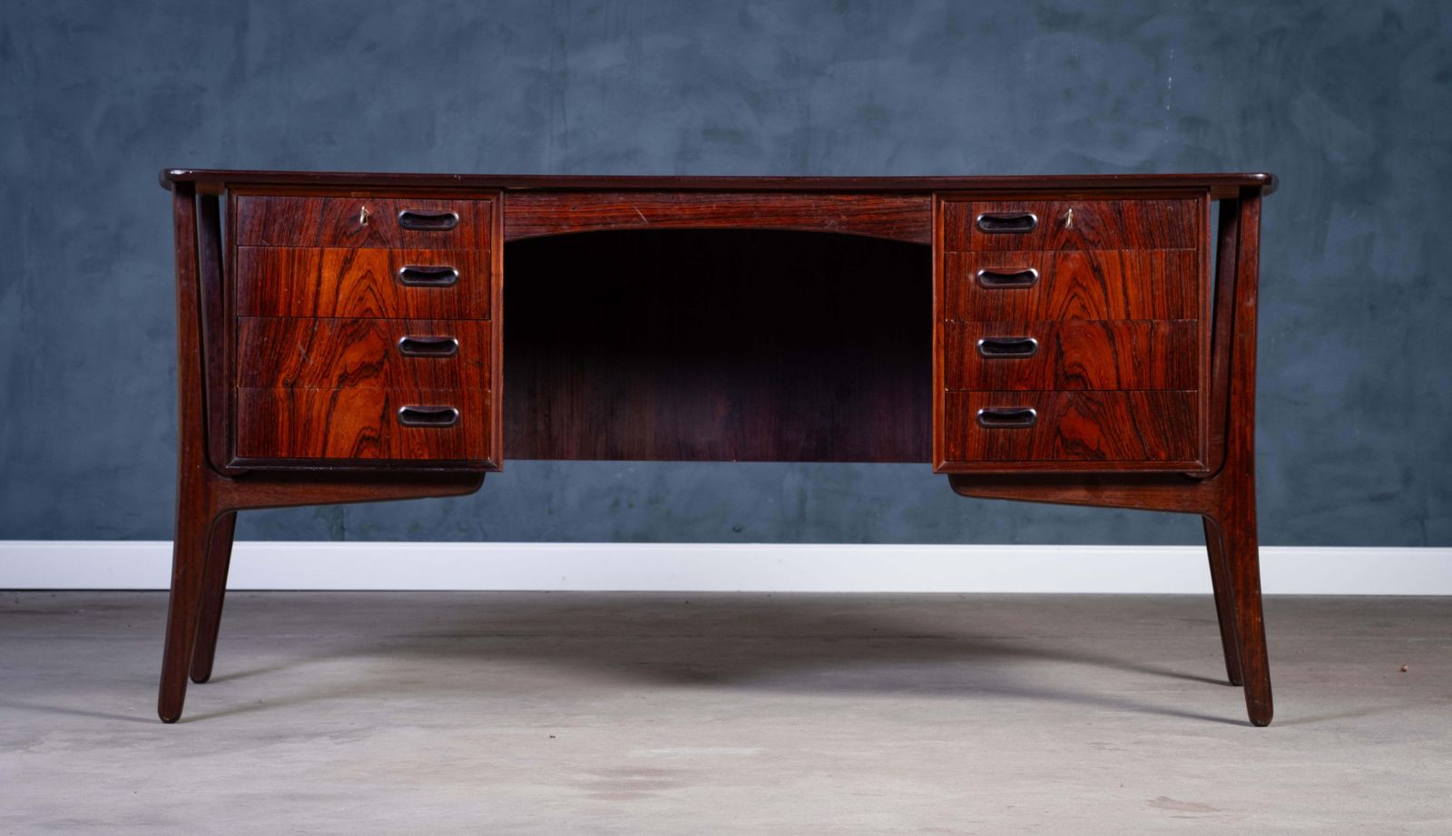 Rosewood Desk By Svend Aage Madsen For H.P. Hansen, 1960s photo 3767.0