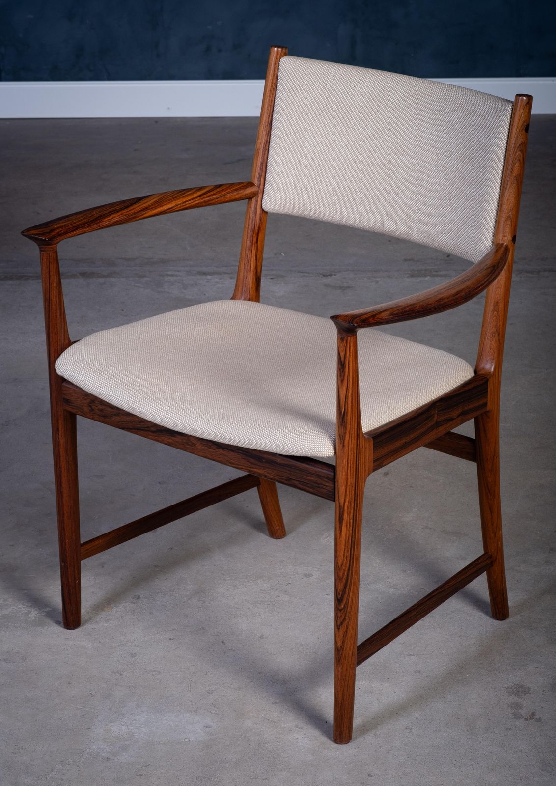 Pair Of Rosewood Armchairs By Kai Lyngfelt Larsen For Søren Willadsen, 1960s photo vintage