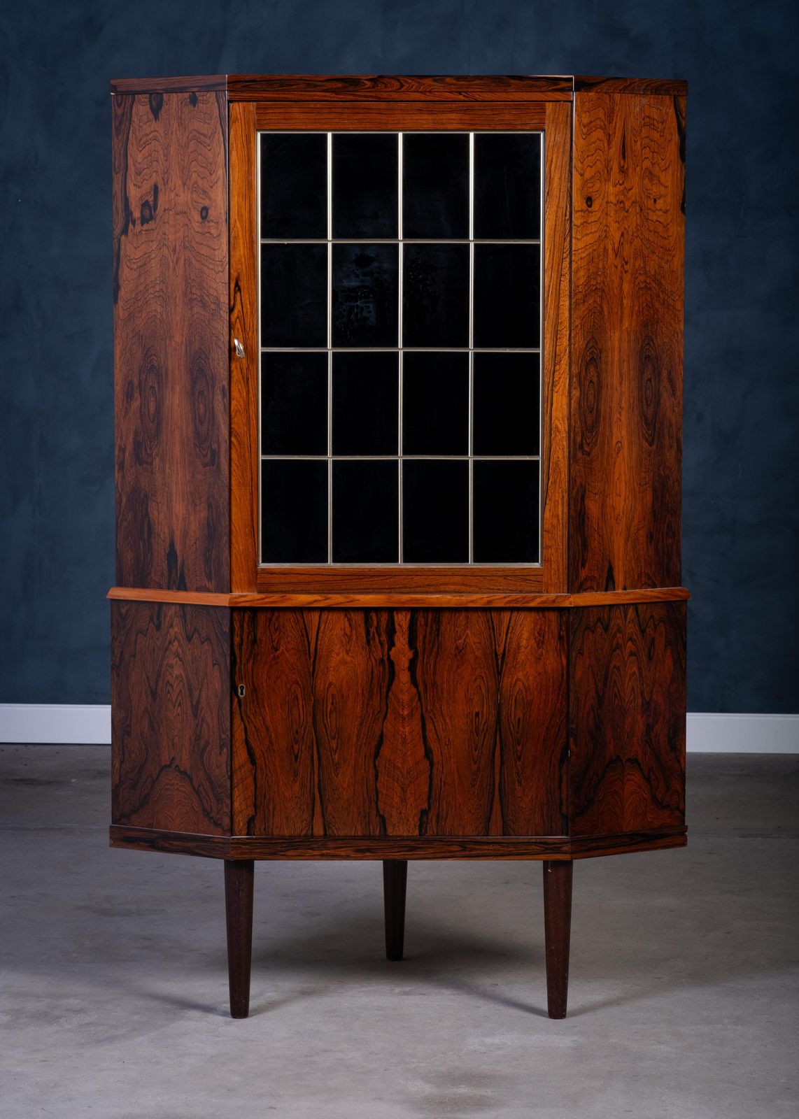Danish Mid Century Rosewood Corner Cabinet / Bar Cabinet, 1960s photo furniture