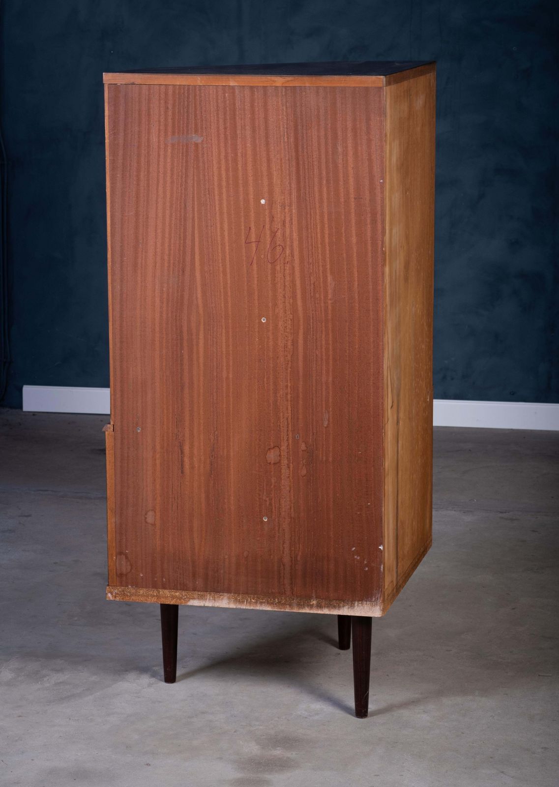 photo furniture Danish Mid Century Rosewood Corner Cabinet / Bar Cabinet, 1960s