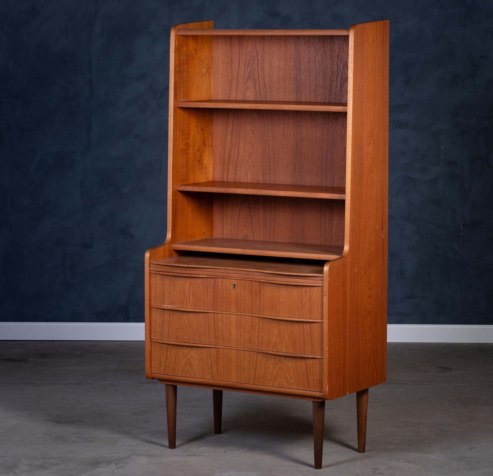 Bookcase In Teak, Danish Design, 1960s photo furniture