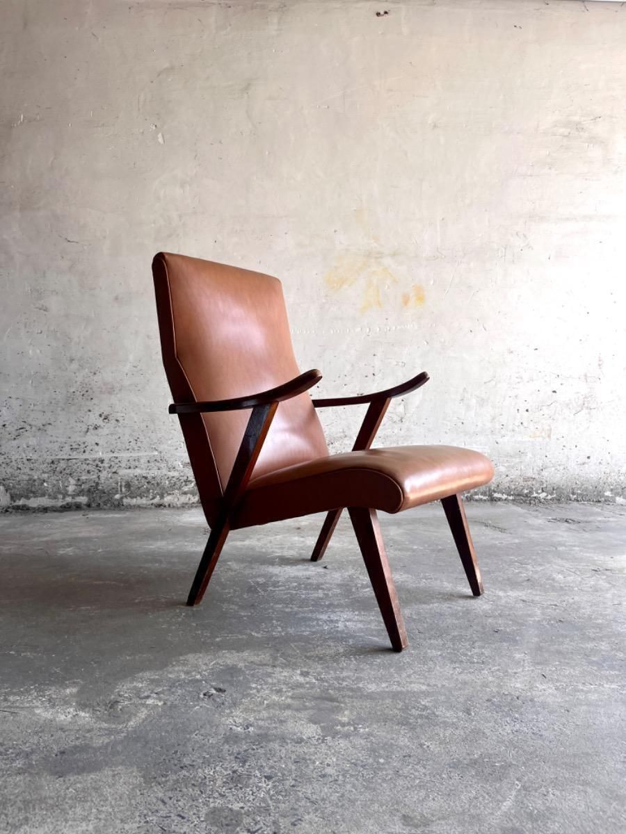 Furniture Vintage Modern Armchair photo