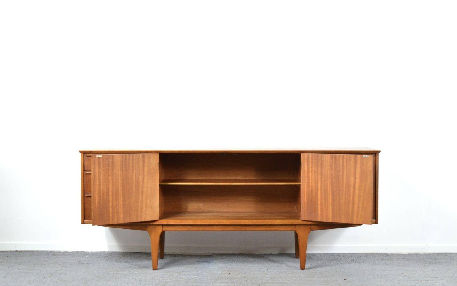 Very Rare Vintage Midcentury Jentique Sideboard / Long John In Teak photo Furniture