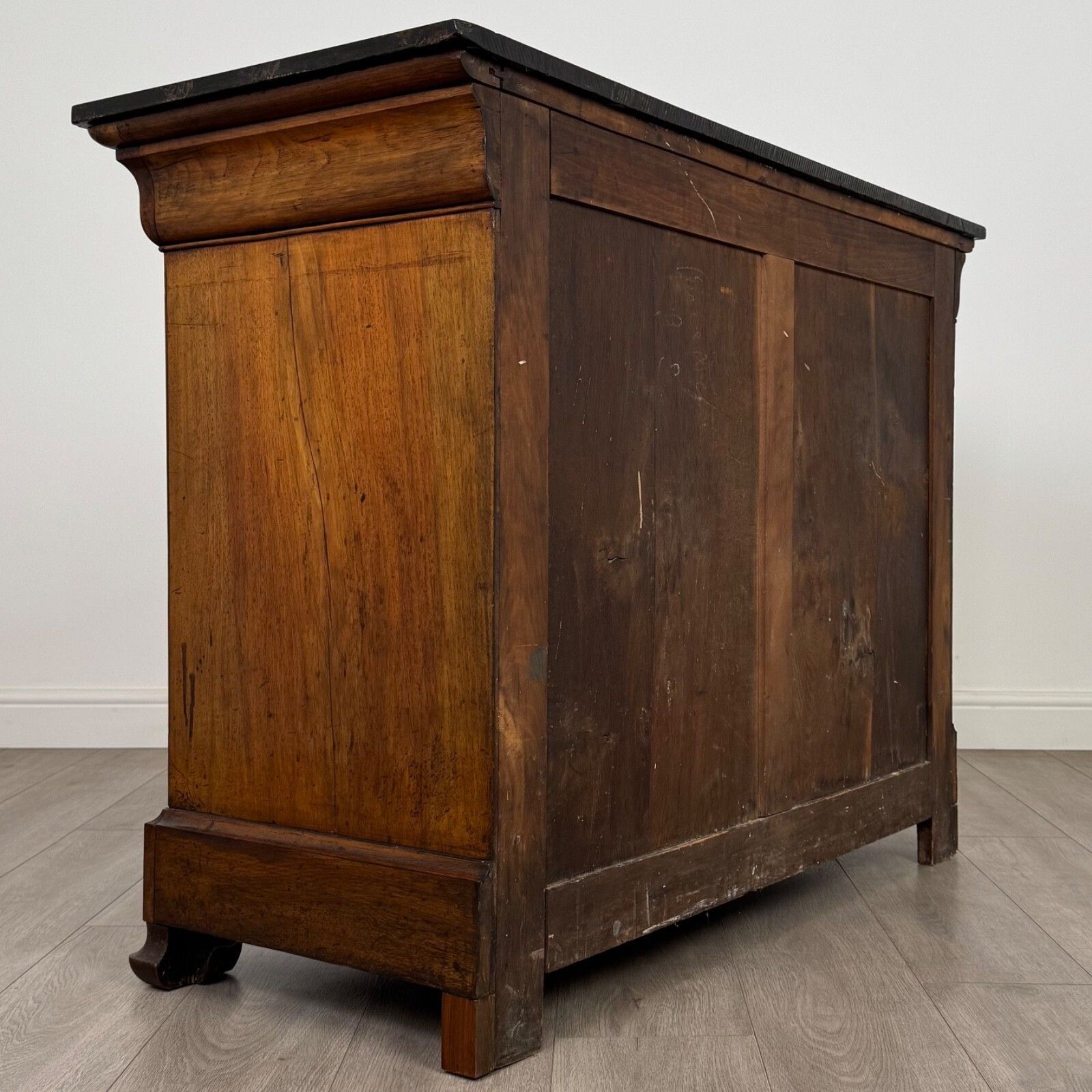 Antique 19th Century Burr Walnut French Chest Of Drawers photo Furniture