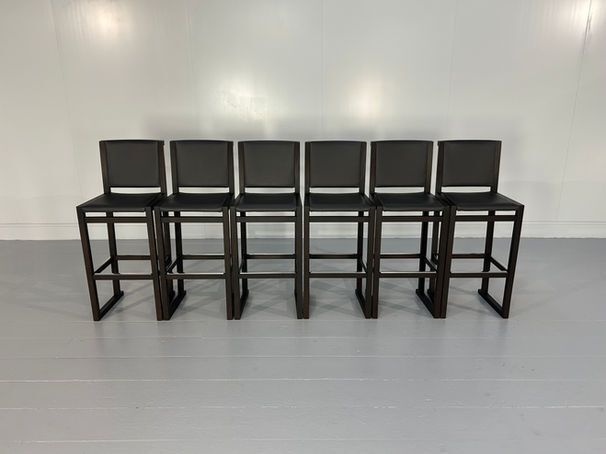 B&B Italia "Musa Sm46g" Tall Bar Stool Chairs   Suite Of 6 photo furniture