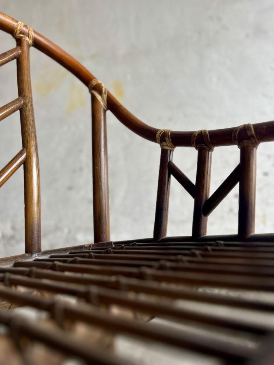 Vintage Rattan Armchair From Mcgurie, 1970s photo 702.0