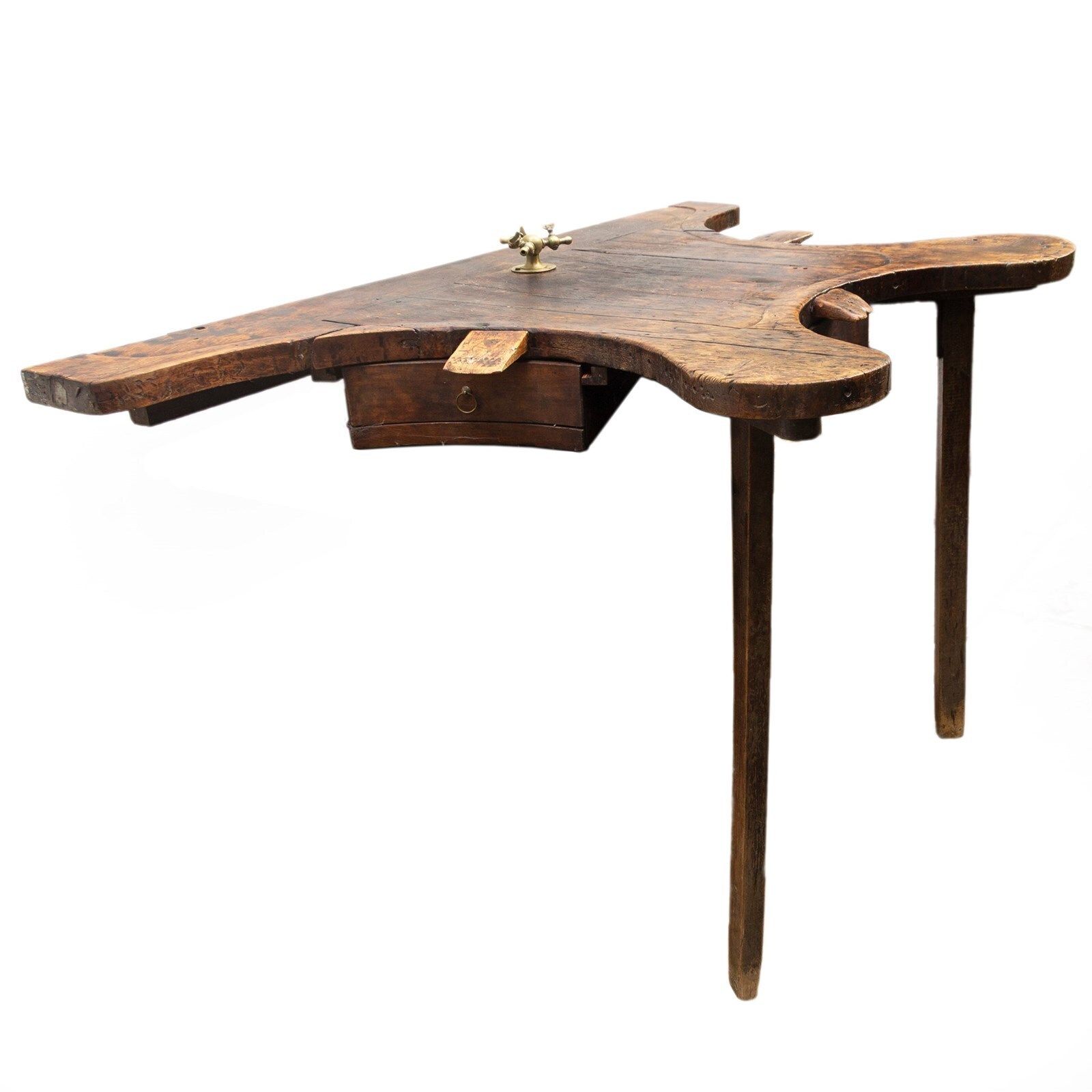 19th C. Jewellers' Shop Walnut Work Table From France photo 2950.0