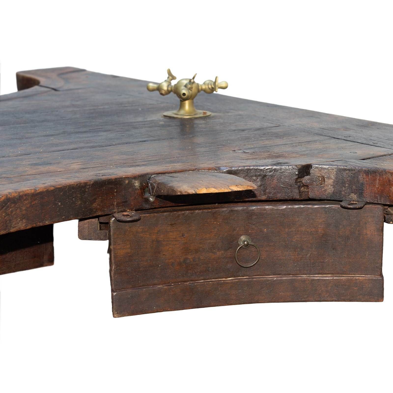 photo for sale 19th C. Jewellers' Shop Walnut Work Table From France