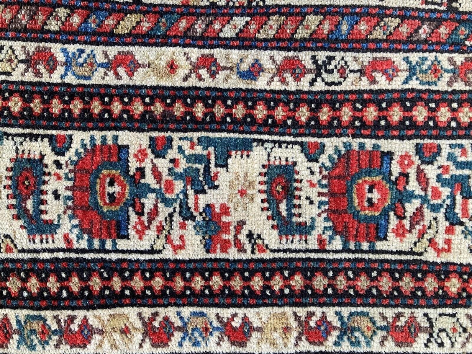 Textiles Antique Malayer Runner 2.86m X 1.38m photo