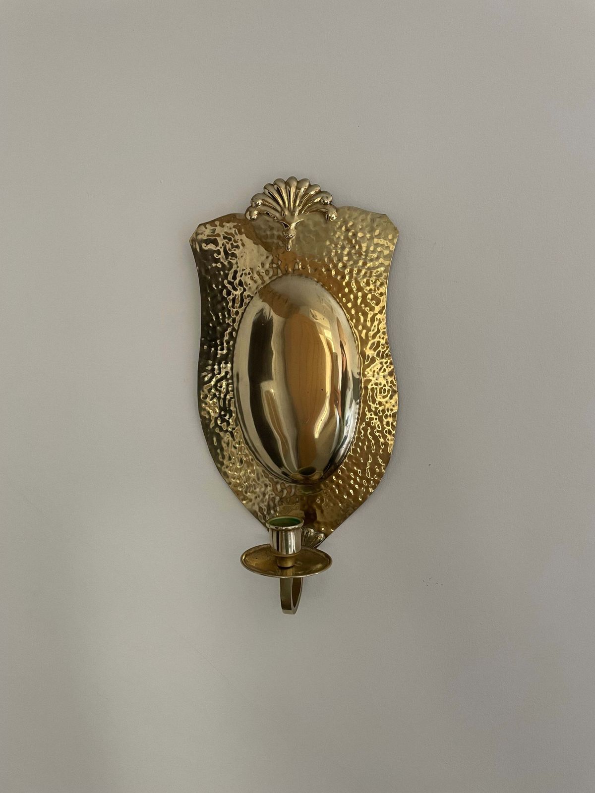 Pair Of Swedish Brass Sconces By Knut Eriksson, Eskilstuna photo for sale