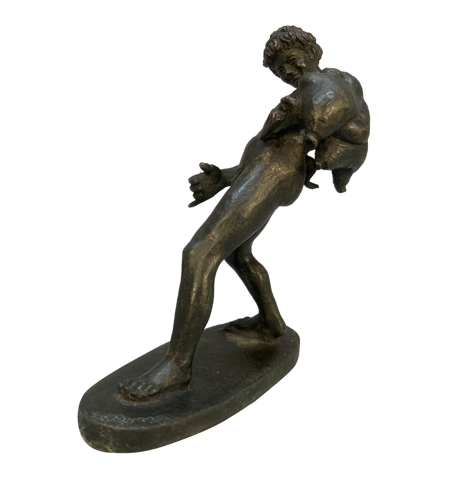A Grand Tour Bronze Figure Of Dionysus photo Art