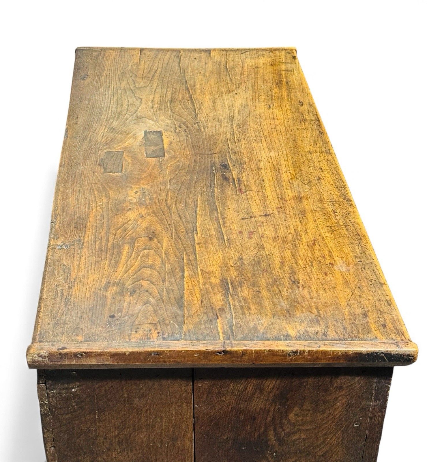 photo for sale Antique Period Blanket Box Coffer Solid Oak And Elm Superior Quality C1680s