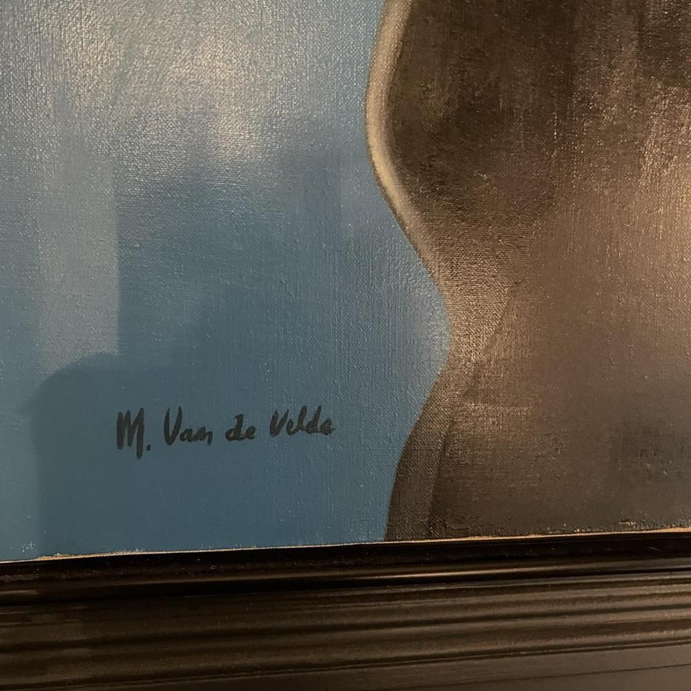 photo for sale Michel Van De Velde, Métamorphose Marine, Oil On Canvas, 1993