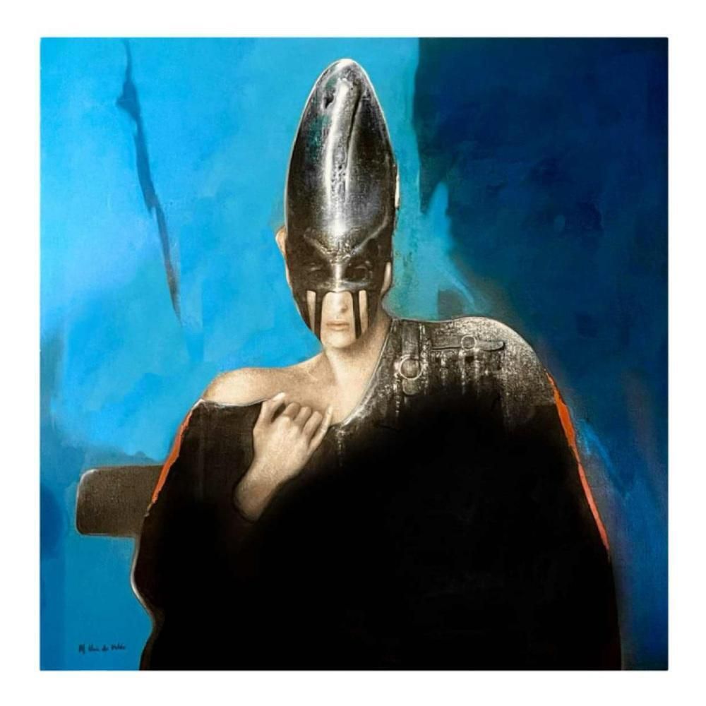 photo buy Michel Van De Velde, Métamorphose Marine, Oil On Canvas, 1993