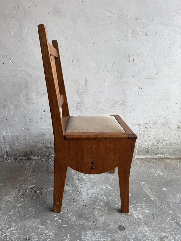 Amsterdamse School Art Deco Dining Chairs, 1920s, Set Of 6 photo vinterior