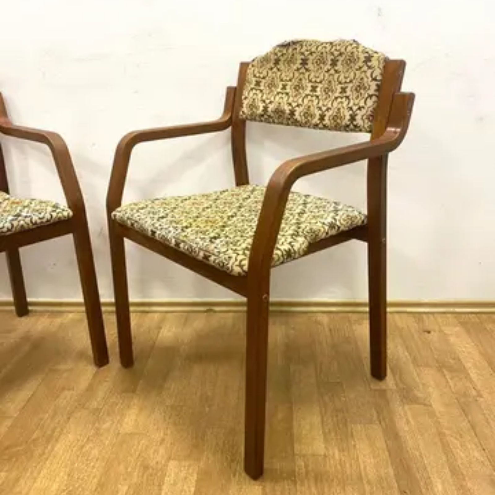 Retro Ton Armchairs By Ludvík Volák, 1960s Czechoslovakia | Set Of 4 Chairs photo vintage