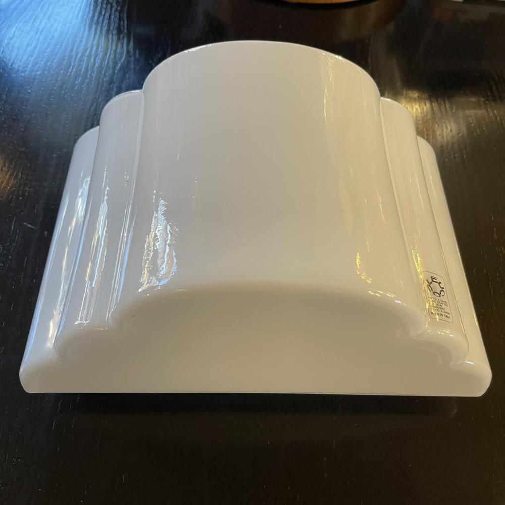 Wall Light In Opaline Glass By Attributed To Kazuhide Takahama For Leucos, 1980s photo 941.0