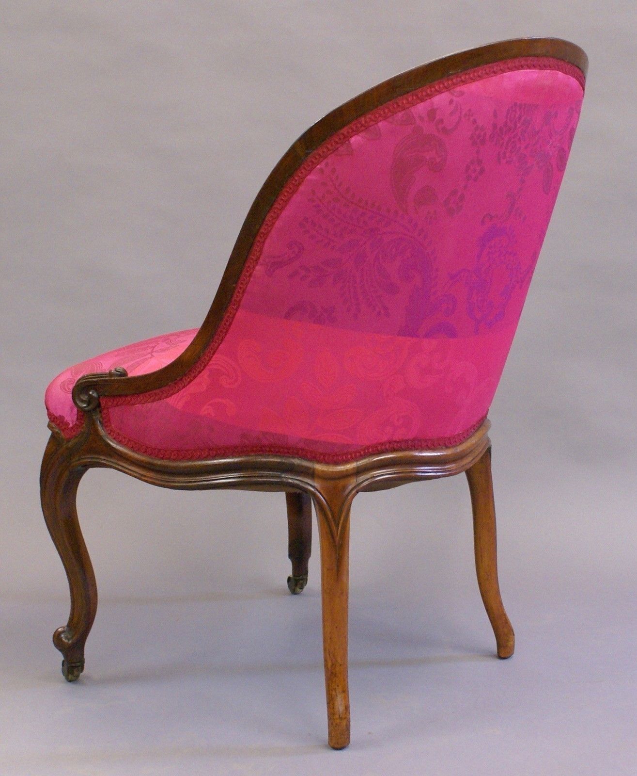 A Fine Early Victorian Rosewood Slipper Chair photo 1150.0