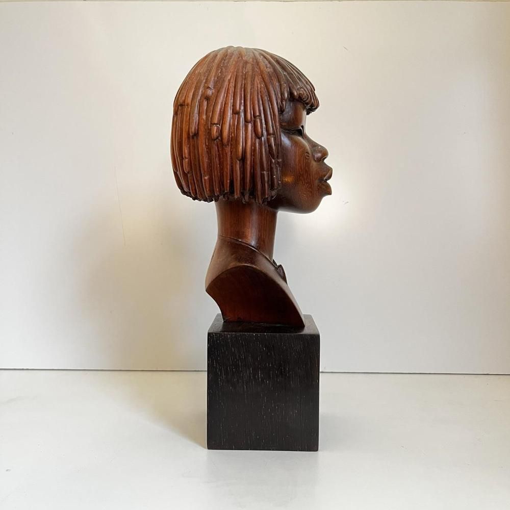 Africanist Sculpture In Palm Wood, 1950 photo buy