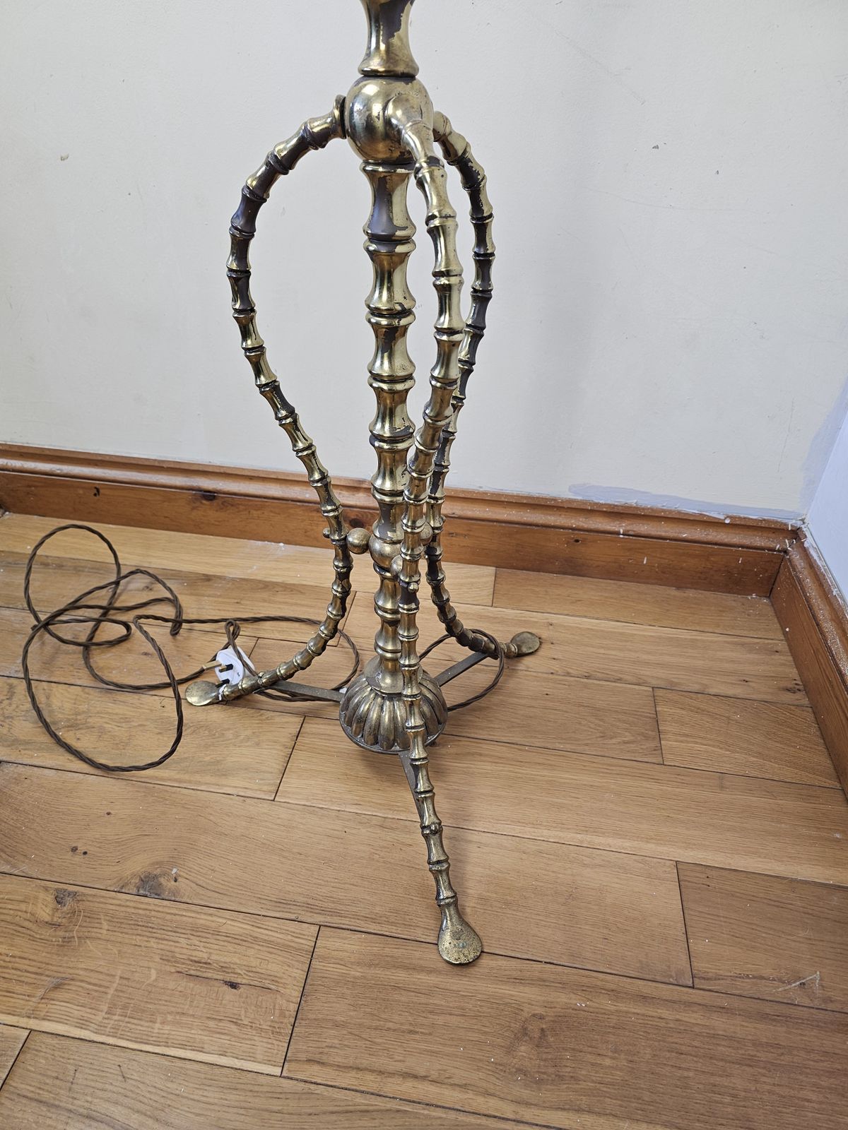 photo furniture French Floor Lamp In The Manner Of Maison Bagues