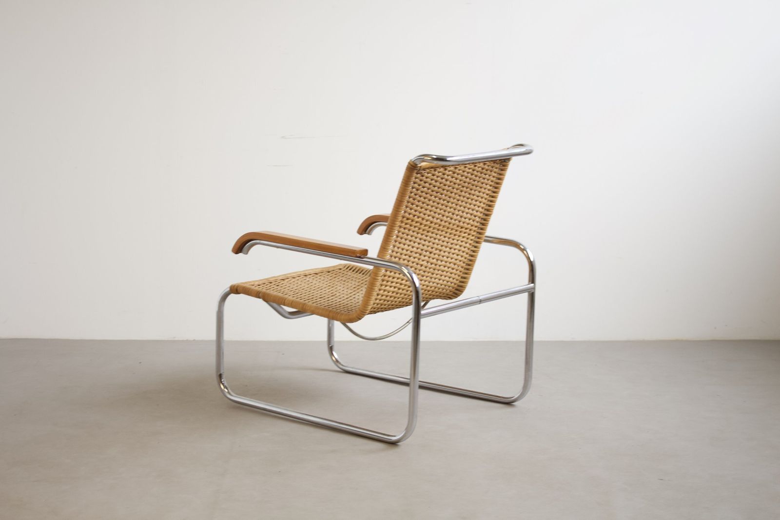 Marcel Breuer S39 Rattan Lounge Chair photo Furniture