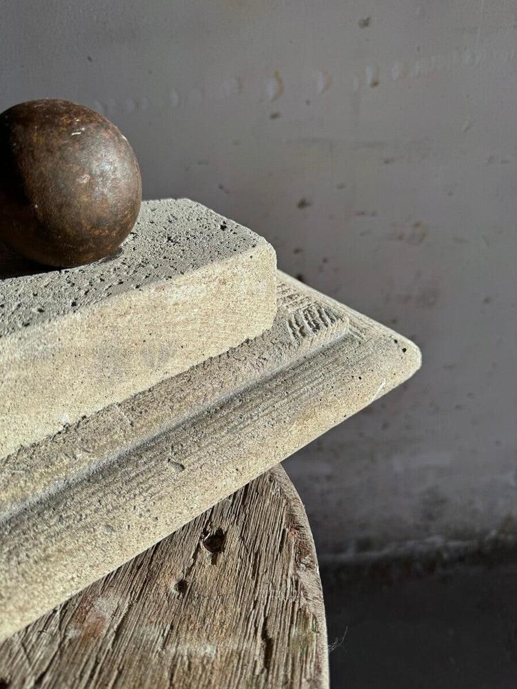 Cannonballs On Pedestal By Walter De Buck, Set Of 4 photo furniture