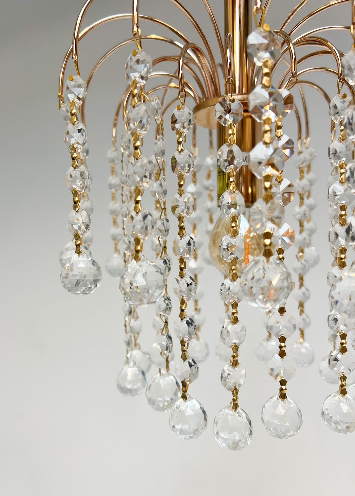Italian Cristal Chandelier By Swarovski, After 2000 photo Lighting